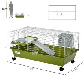 L Small Animal Cage (Option: Green 915x475x180 mm)